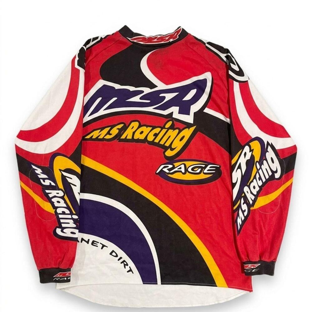 Vintage 90s y2k msr motocross